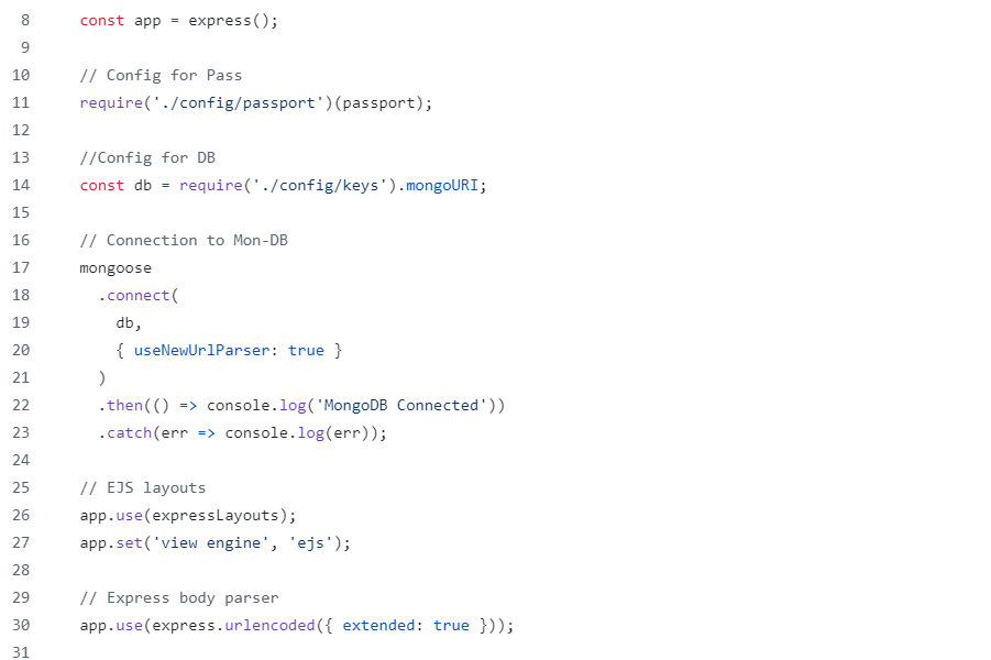 Node.JS Auth Project